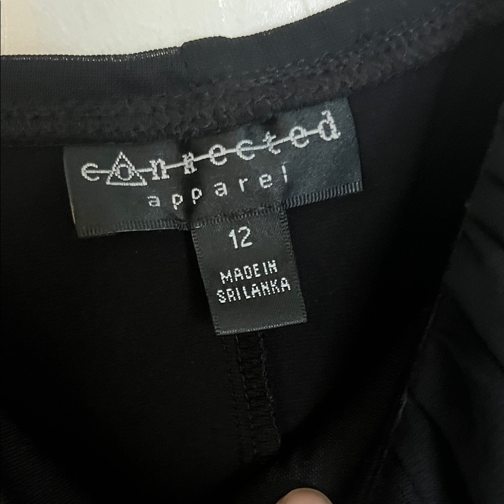 Connected Apparel Black Dress